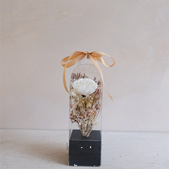 Ivory Touch (Preserved Rose Boxed Bouquet)