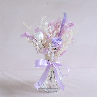 Tender Violet (Dried Flowers Arrangement)