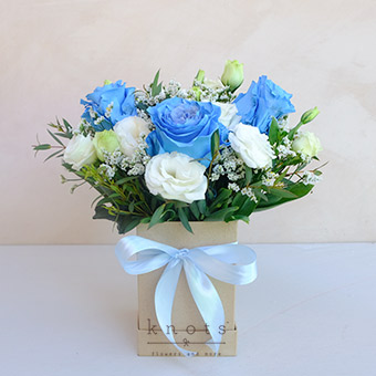 Good Faith (Blue Ecuadorian Rose Arrangement)