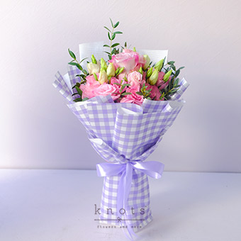 Audrey (Purple Rose Bouquet)