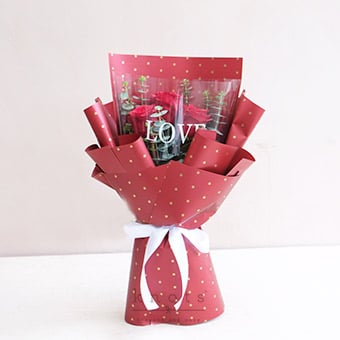 Forever Mine (Red Ecuadorian Roses)