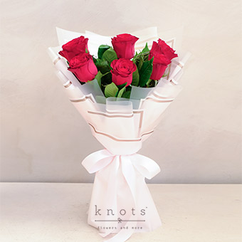 Only You (Red Roses Bouquet)