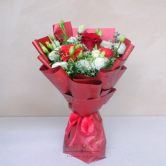 Love of My Life (Red Ecuadorian Rose Bouquet)