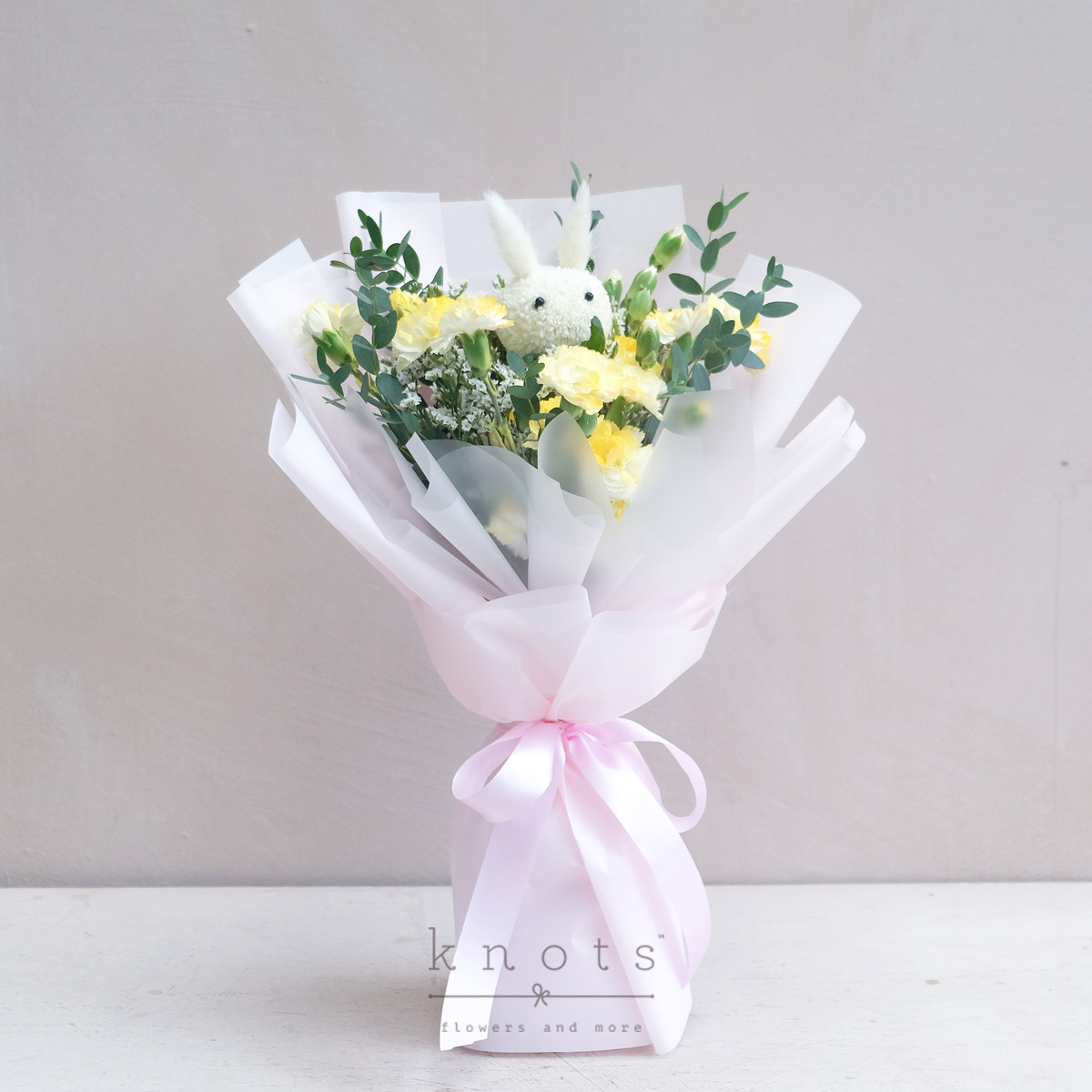Cotton Tale (Mixed Flowers Bouquet)
