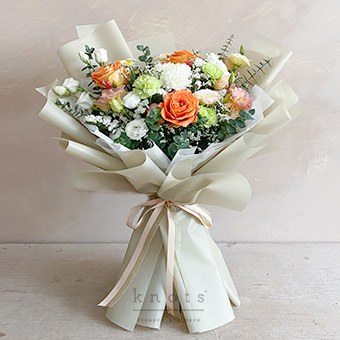 Samantha (Orange Roses Bouquet)