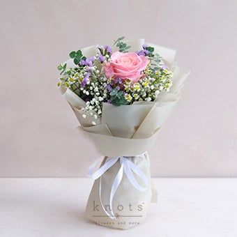 Blushing Lady (Pink Ecuadorian Rose Bouquet)