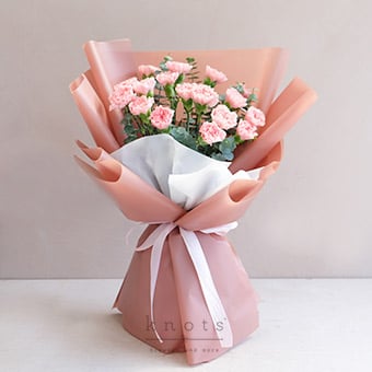 Most Exceptional Woman (Pink Carnations Bouquet)