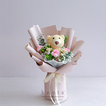 My Plush One (Petite Hand Bouquet)