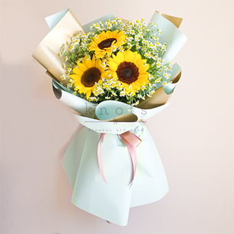 My Cheerful Lady (Sunflower Bouquet)