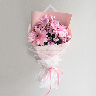 Pink Delight (Pink Gerbera Bouquet)