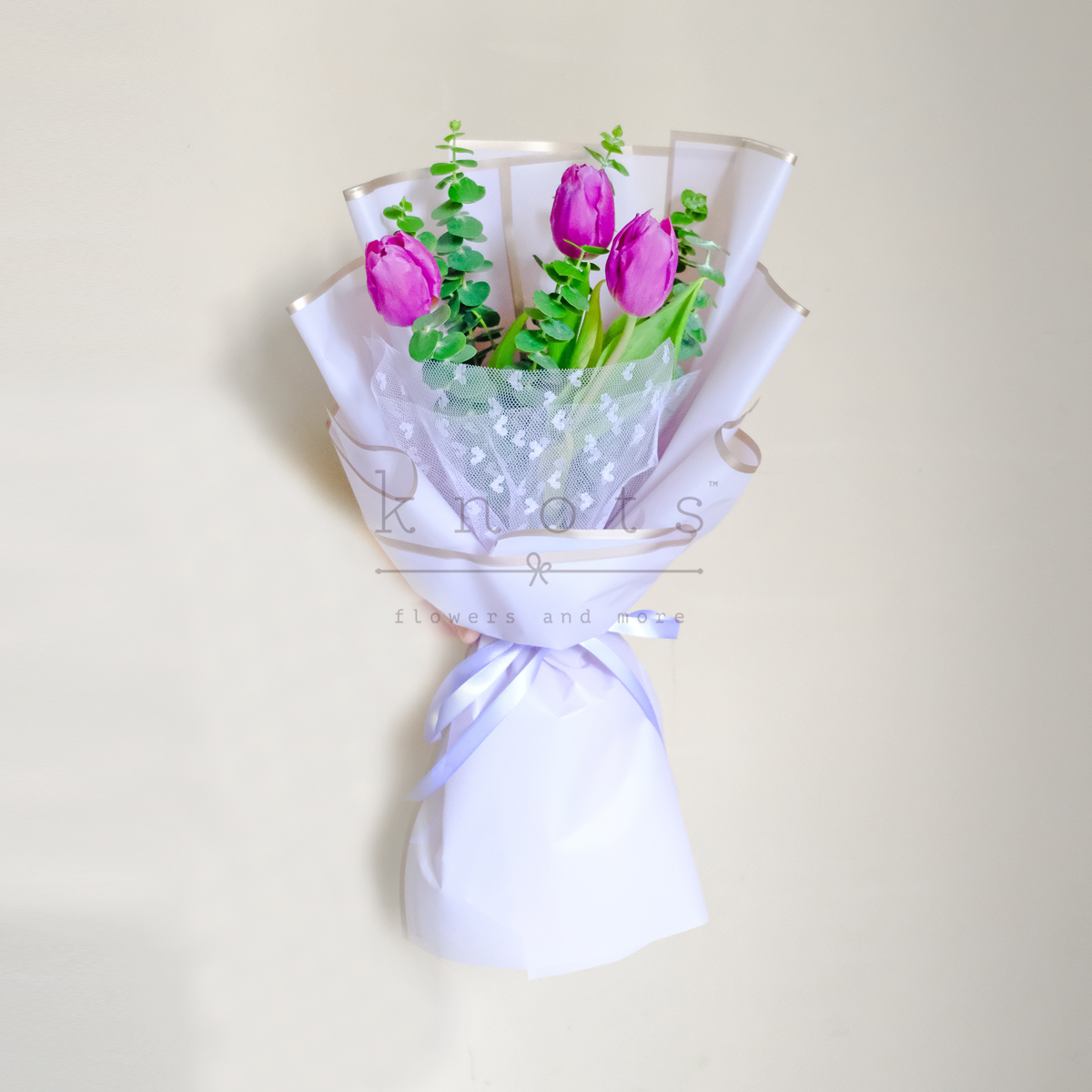 Purple Tulips Bouquet