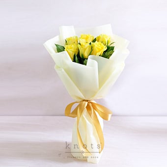 Brightly Blooming (Yellow China Roses)