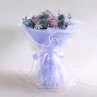Charming Lavender (Purple-Grey Ecuadorian Roses)