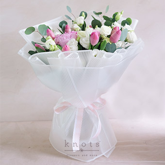 My Darling You (Peonies and Tulips Bouquet)