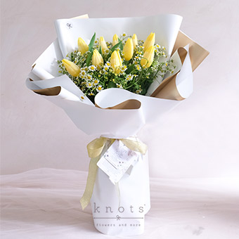True Beauty (Yellow Tulips Bouquet)