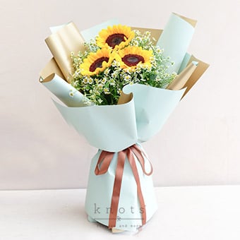 My Cheerful Lady (Sunflower Bouquet)