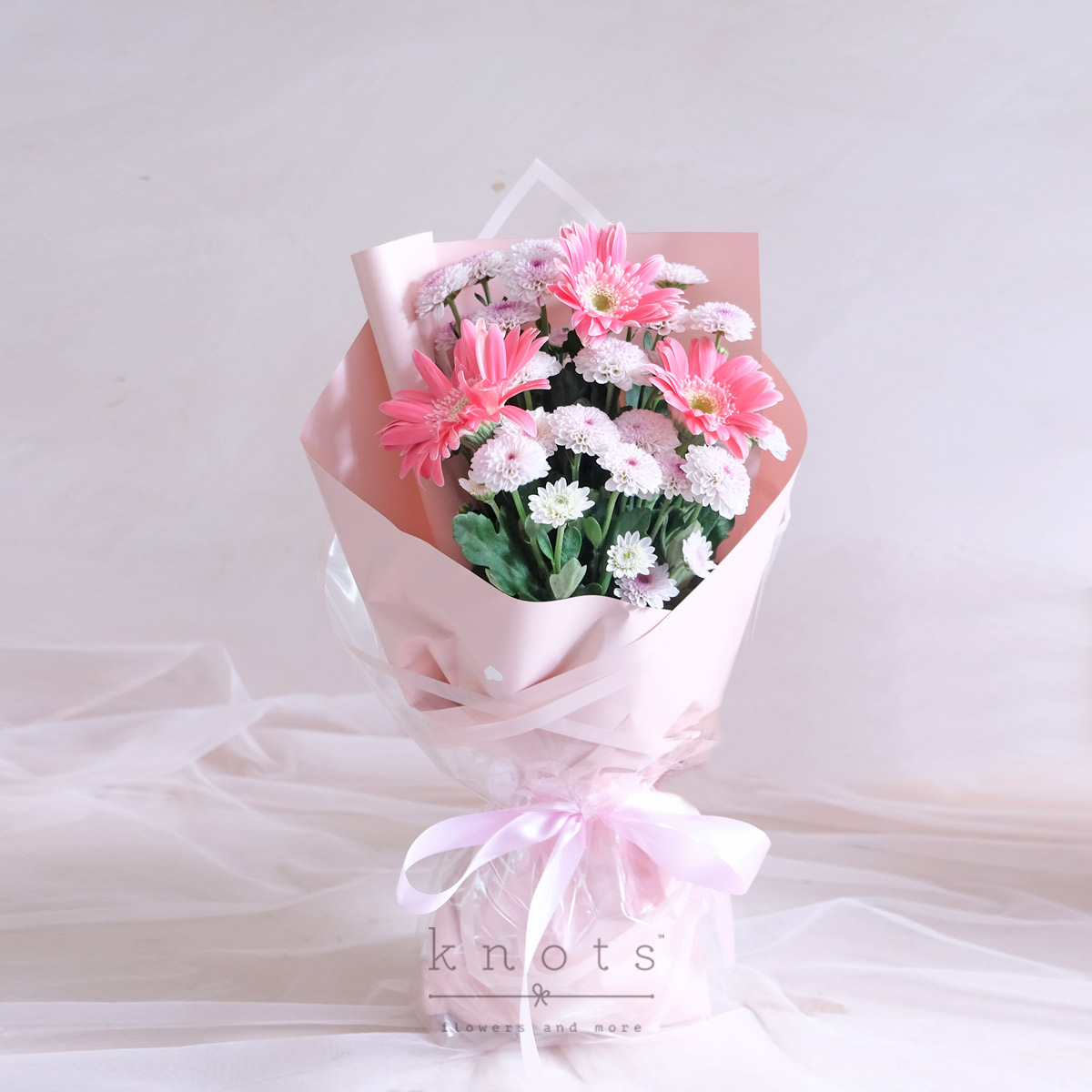 Pink Delight (Pink Gerbera Bouquet)