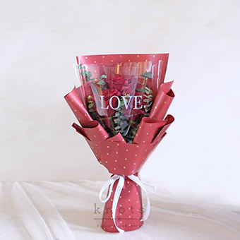 Forever Mine (Red Ecuadorian Roses)