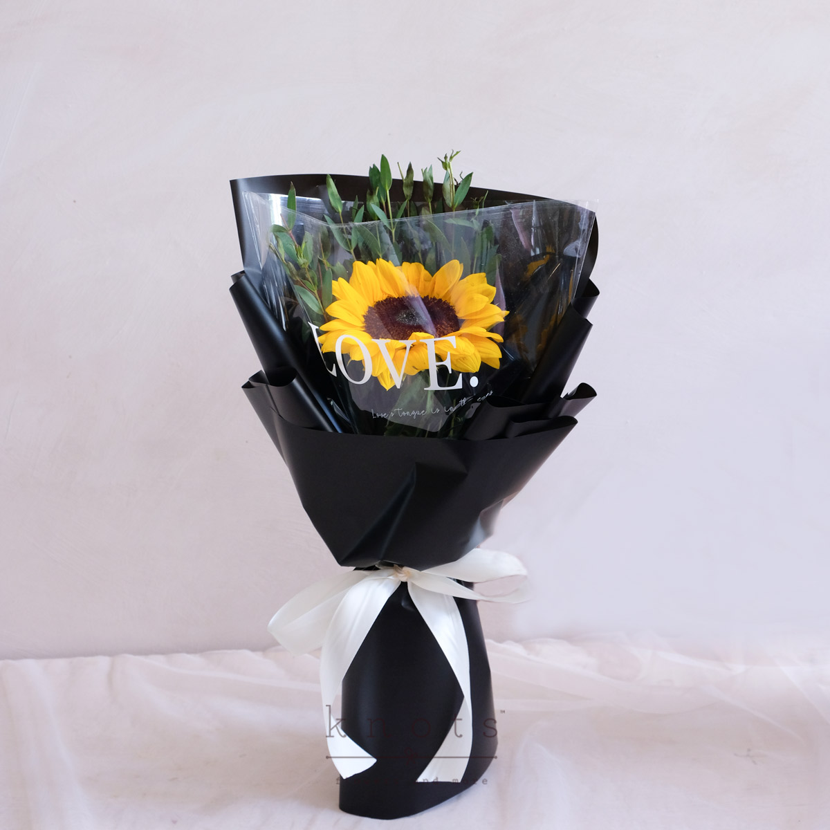 Sunny Heartstrings (Sunflower Bouquet)