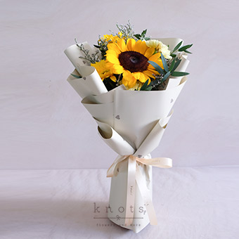 Smiling Sunrise (Sunflower & Gerbera Bouquet)