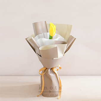 Sunny (Yellow Tulip Bouquet)