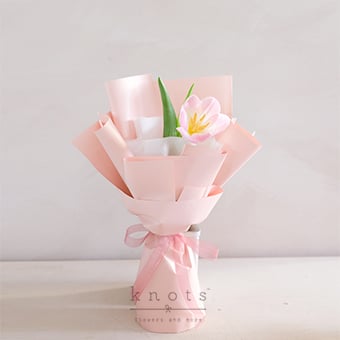 Natalia (Pink Tulip Bouquet)