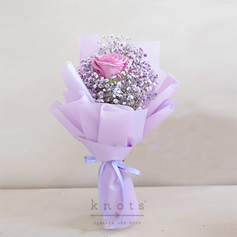 Nicolette (Purple Ecuadorian Rose Bouquet)