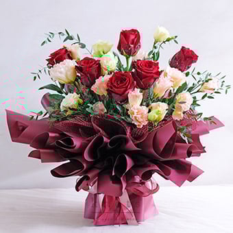 Ruby Sweetheart (Red Ecuadorian Roses)