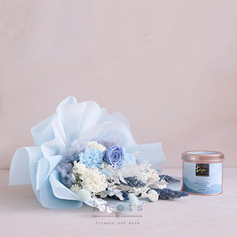 Dreamy Delights (Dried Bouquet and Cookies)