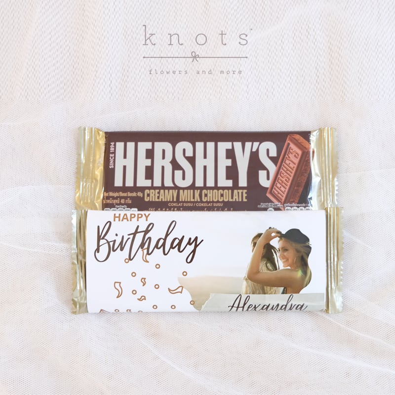 Personalized Birthday Chocolate 1