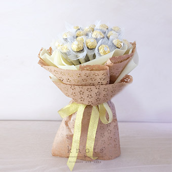 You're My Sweetest One (24 Ferrero Rocher Chocolate Bouquet)