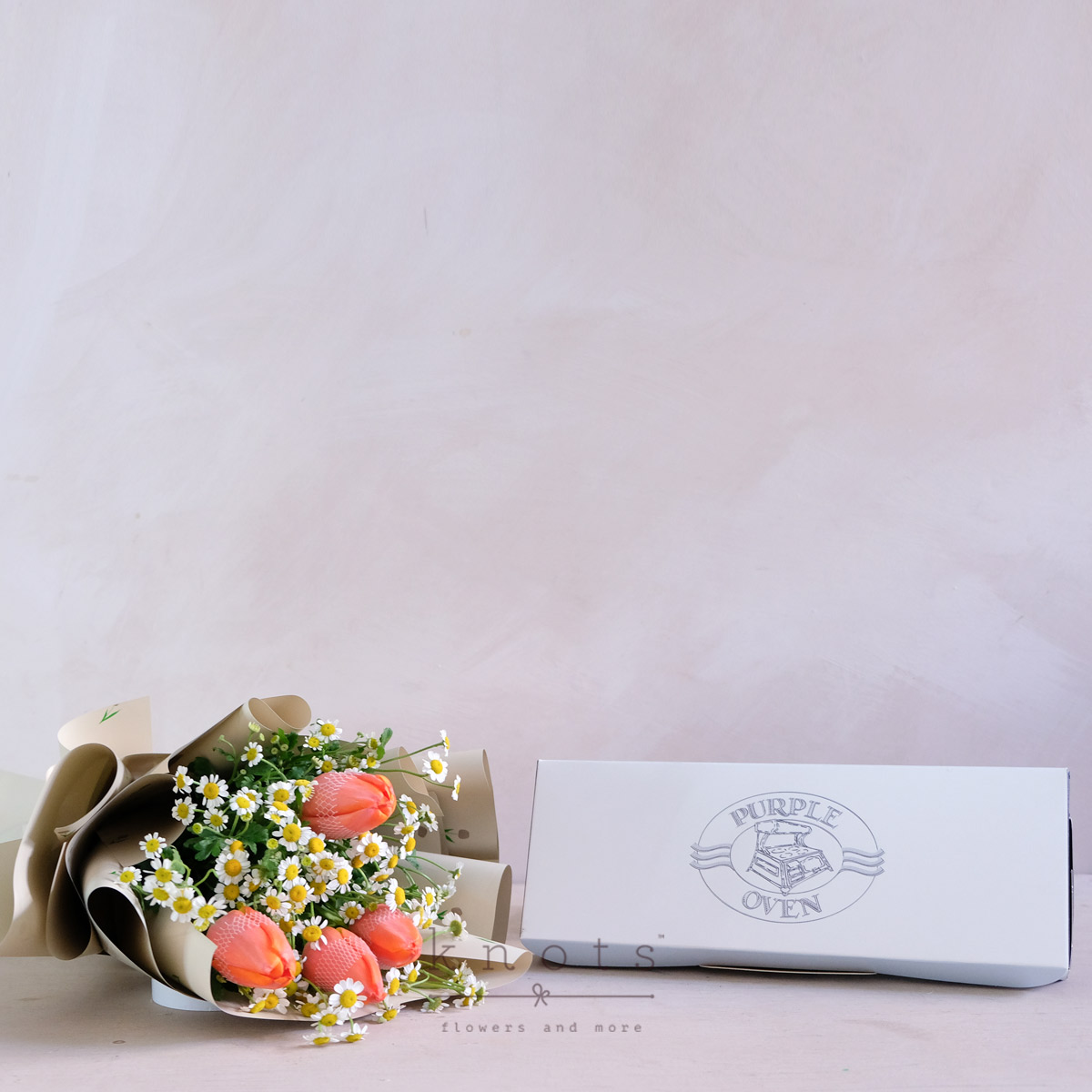 Sprinkles and Sweets (Tulips Bouquet and Treat)