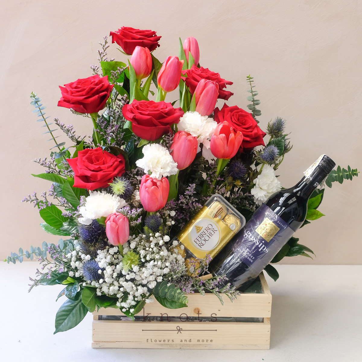 Unchained Melody (Flowers with Wine & Chocolates)