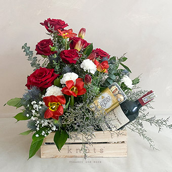 Unchained Melody (Flowers with Wine & Chocolates)