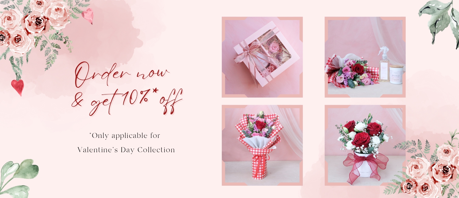 10% off Vday Collection