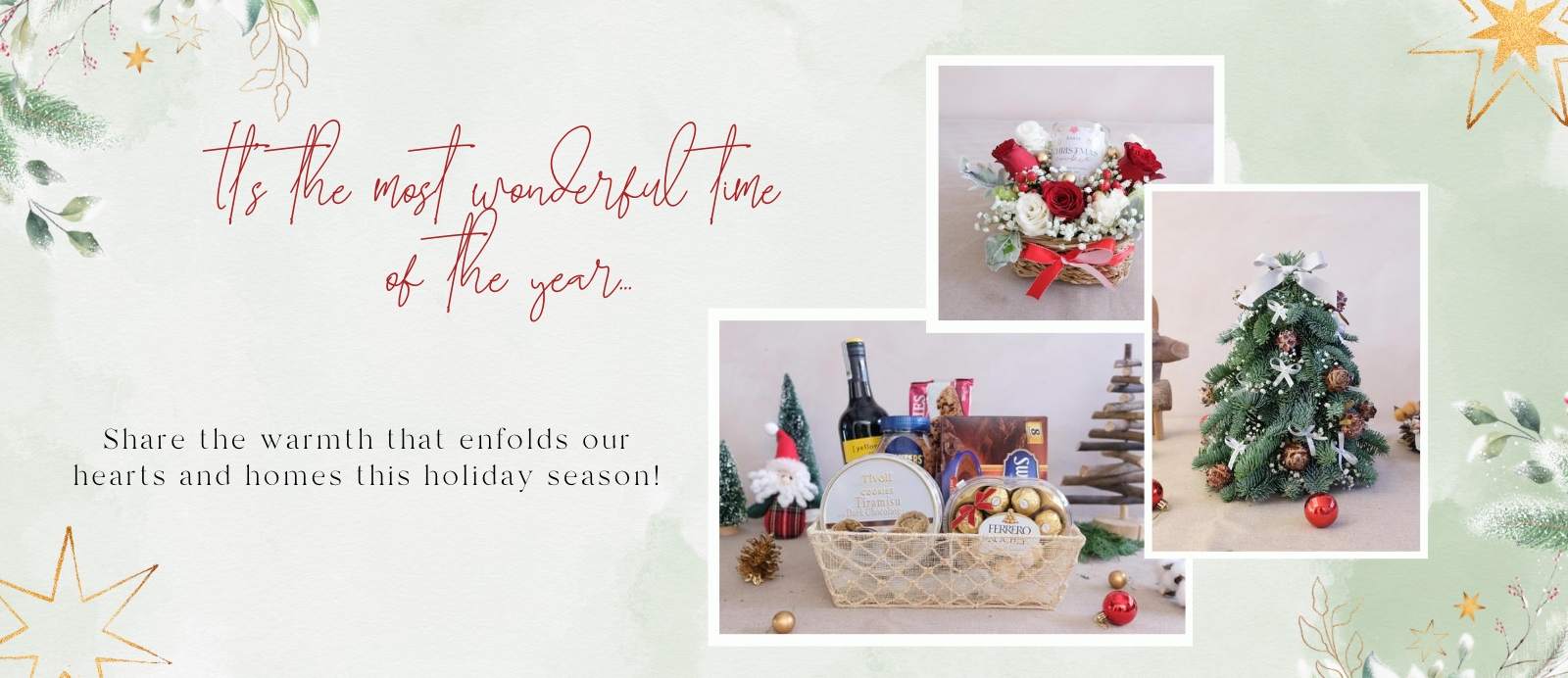 Christmas Flowers and Gifts