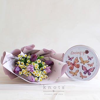 Loving You (Flowers and Cookies)