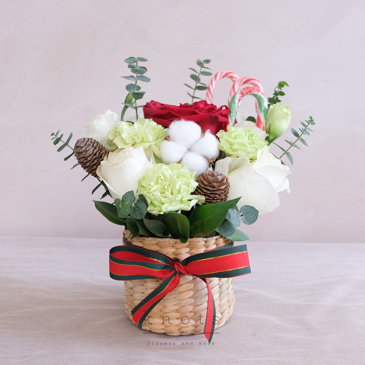Season’s Surprise(Red Ecuadorian Rose Arrangement)