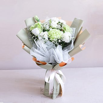 Evergreen Lane (Carnation Bouquet)